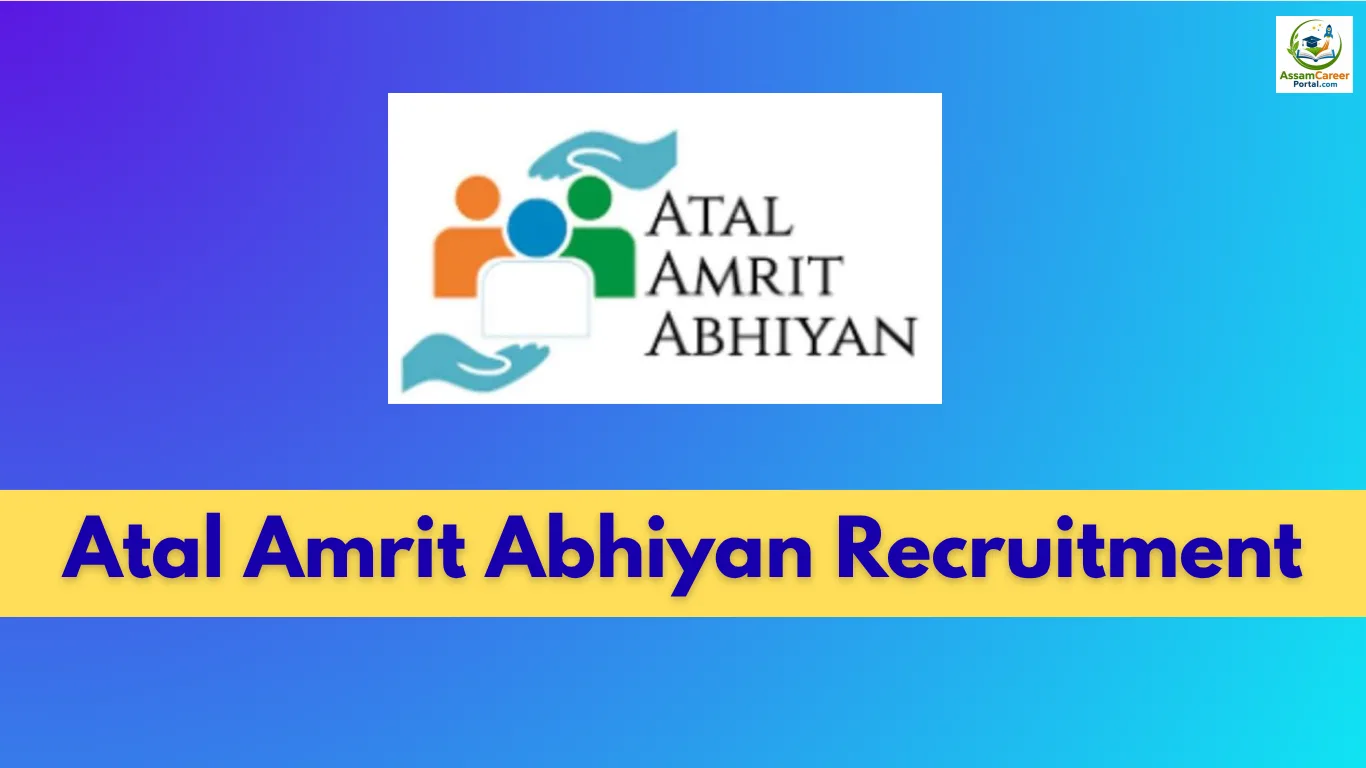 Atal Amrit Abhiyan Recruitment 2026: 17 Posts, Apply by 25 Oct